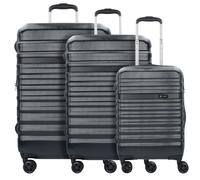 bugatti Ensemble de bagages 'Corium' noir, Taille One Size
