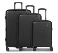 bugatti Ensemble de bagages noir, Taille One Size