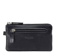 Bugatti Fashion Porte-clés en cuir Primo avec porte-monnaie dans un coffret cadeau raffiné - Noir