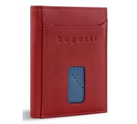 bugatti Secure Slim Porte-monnaie Protection RFID Cuir 8 cm rouge