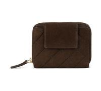 bugatti Fabia Portefeuille Femme à Fermeture éclair avec Protection RFID, en Cuir, Marron