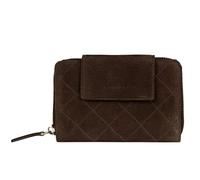 bugatti Fabia Portefeuille en Cuir pour Femmes, à Fermeture éclair avec Protection RFID, Marron