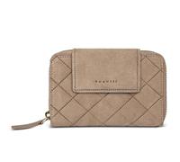 bugatti Fabia Portefeuille en Cuir pour Femmes, à Fermeture éclair avec Protection RFID, Sable