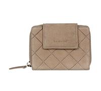 bugatti Fabia Portefeuille Femme à Fermeture éclair avec Protection RFID, en Cuir, Sable