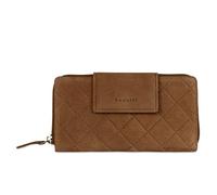 bugatti Fabia Portefeuille Long Femme en Cuir, Grand Portefeuille avec Protection RFID, Cognac