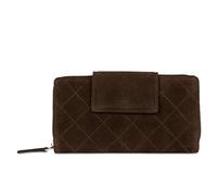 bugatti Fabia Portefeuille Long Femme en Cuir, Grand Portefeuille avec Protection RFID, Marron