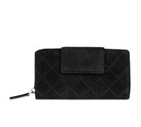 bugatti Fabia Portefeuille Long Femme en Cuir, Grand Portefeuille avec Protection RFID, Noir
