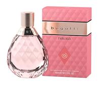 bugatti Felicità Rosa EDP Parfum pour femme 60 ml I Florales pour femme avec des nuances estivales de bergamote, rose, macadamia, musc et bois de santal I Eau de parfum féminine pour femme, fleurie et