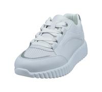 bugatti Femme 445-ai605 Basket, Blanc/argenté, 36 EU