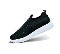 bugatti Femme 445-aqh60 Mocassin, Noir métallisé, 42 EU