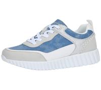 bugatti Femme Carini Basket, Bleu Multicolore, 38 EU