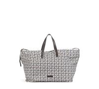 bugatti Sac à épaule crème marron pour femme - Finn Tote Bag XL Grid 307648