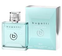 bugatti FORTUNA BLU Parfum pour femme 60 ml I Eau de parfum verte florale pour femme avec flacon en verre I Combinaison vivante de bergamote, pivoine, jasmin, musc et bois de santal I Parfum pour