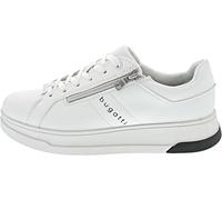 bugatti Franc Baskets pour homme Blanc Taille 42, Blanc., 42 EU