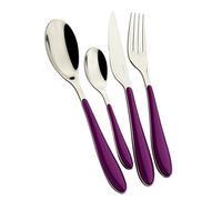 BUGATTI GGIU-023F50 Gioia Ménagère de 24 Pièces Service de Table SAN/Acier Iris 22 x 8 x 30 cm