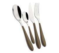 BUGATTI GGTA-023F50 Gioia Ménagère de 24 Pièces Acier INOX Tabac 22 x 8 x 30 cm