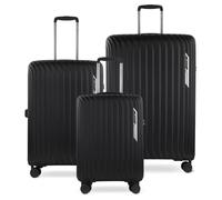 bugatti Hera L - Valise Rigide Ultra-légère à 4 roulettes pivotantes- Noir