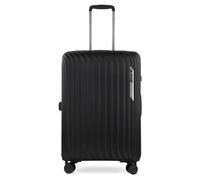 bugatti Hera M - Valise Rigide Ultra-légère à 4 roulettes pivotantes- Noir