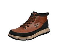 bugatti Herren Schlupfstiefel, Männer Stiefel Kaltfutter,lederstiefel,reißverschluss,Boots,Winterstiefel,Winterschuhe,Cognac (6300),43 EU/EU UK