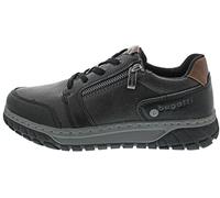 bugatti Herren-Schnürer-321-AU901, Black/Grey, 43