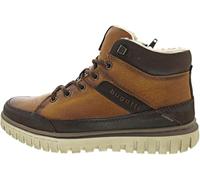 bugatti Herren-Stiefel Warmfutter-321-ATG52, Cognac/Dark Brown, 45