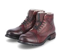 bugatti Homme 321-6115n Botte Tendance, Rouge foncé et Rouge foncé, 43 EU