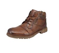 bugatti Homme 321-A0U34-3200/6300 Herren Schnürstiefelette Kaltfutter, Größe 45 Bottes, Cognac