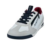bugatti Baskets basses gris clair / noir / blanc, Taille 42