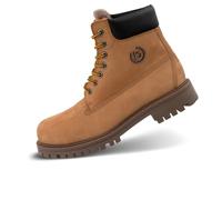 bugatti Homme 321-ANV40 Botte Tendance, Yellow/Black, 41 EU