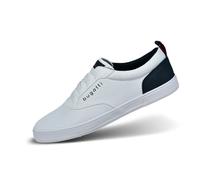 bugatti Homme 321-ass02 Chaussures Basses à Lacets, Blanc, 43 EU