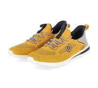 Bugatti Homme 321-awo60 Mocassin, Jaune/Gris, 43 EU