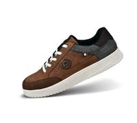 bugatti Homme 323-a0g09 Chaussures Basses à Lacets, Cognac Dark Grey, 44 EU