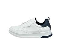 bugatti Homme Baskets avec Mousse à mémoire de Forme et Absorption des Chocs, Blanc, 43 EU