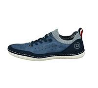 bugatti Homme Bimini Mocassin, Bleu, 45 EU