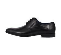 Bugatti Fashion Chaussure derby d'affaires homme en cuir classique – coupe confortable – Noir 43 EU