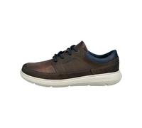 bugatti Homme Klassischer Sneaker mit Einer Leichten Sohle Basket, Marron foncé 6100, 45 EU