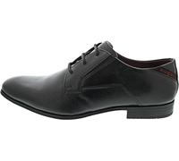 bugatti Homme Mattia Eco Chaussures à Lacets d'affaires, Noir, 42 EU