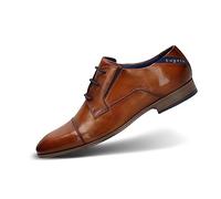 bugatti Homme Mattia Eco Chaussures Business Lacets, Cognac, 40 EU
