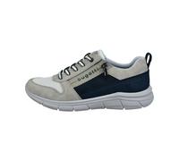 Bugatti Homme Mocassins Chaussures à Lacets Baskets Basses Gris Bleu AFA07