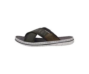 bugatti Homme Sani Sandales, Vert foncé, 43 EU