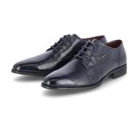 bugatti Homme Zavinio Chaussures Business Lacets, Bleu foncé, 42 EU