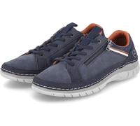 Bugatti Hommes Chaussures basses Bleu foncé Textile Synthétique SportifTaille:46