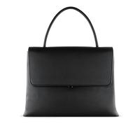 Bugatti Ilva Sac à bandoulière pour femme L avec trousse de toilette, sac à main en similicuir, noir