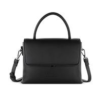 Bugatti Ilva Sac à bandoulière pour femme S avec trousse de maquillage, sac à main en similicuir, noir