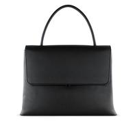 bugatti Ilva Sac à bandoulière pour femme L avec trousse de toilette, sac à main en similicuir, noir