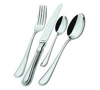 BUGATTI IN-053S50MB England Ménagère de 24 Pièces Service de Table Acier 39 x 27 x 5 cm