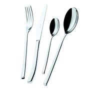 BUGATTI IN-067S50MB Portofino Ménagère de 24 Pièces Service de Table Acier 39 x 27 x 5 cm