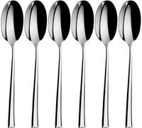 Bugatti IN-089N08 Duetto Ménagère de 6 Pièces Cuiller à Moka Acier 21 x 18 x 3 cm