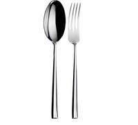 BUGATTI IN-089N11/12 Duetto Lot de 2 Pièces Service de Table Acier 30,5 x 14 x 3 cm