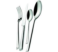 BUGATTI IN-089S65MB Duetto Ménagère de 49 Pièces Service de Table Acier 50 x 34 x 10 cm